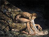 William Blake Isaac Newton painting